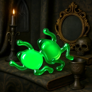 Perle d'obscurité ( Grenouille Pomme )