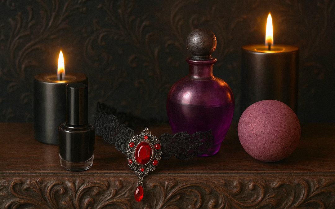 Du maquillage au parfum : adoptez le style gothique