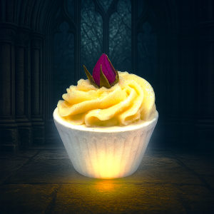 Cupcake de l’Aube ( Rose de Damas )